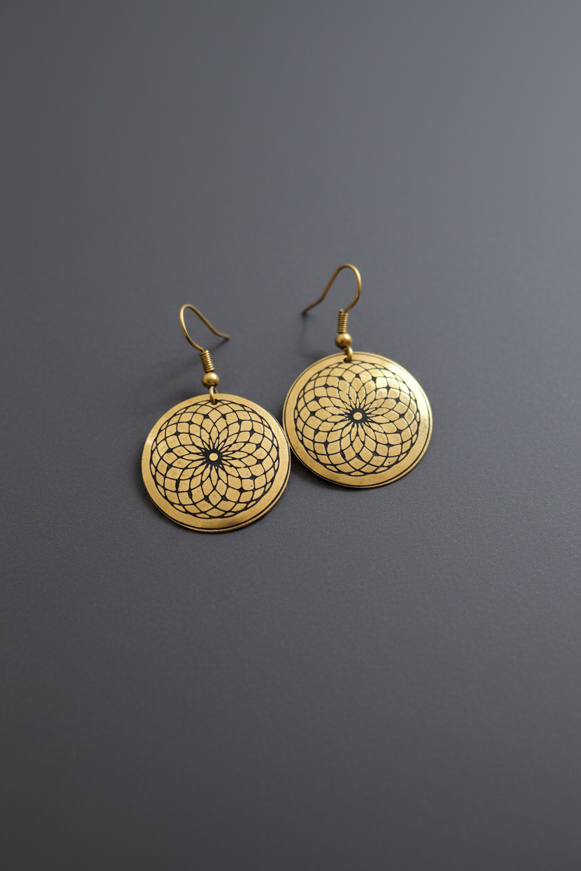 Antique Earrings Gold