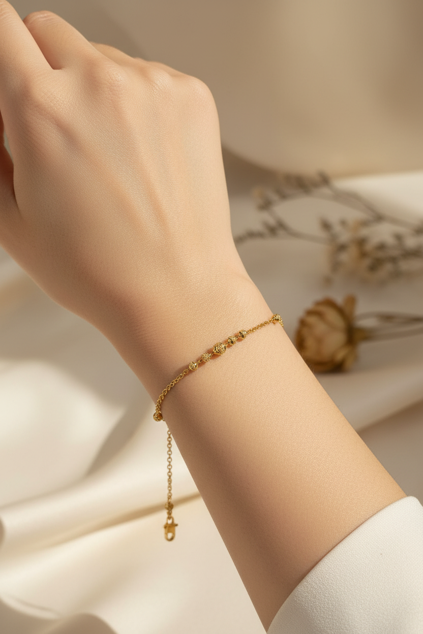 Gold Replica Ball Bracelet