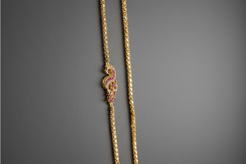 Premium Peacock Mop Chain