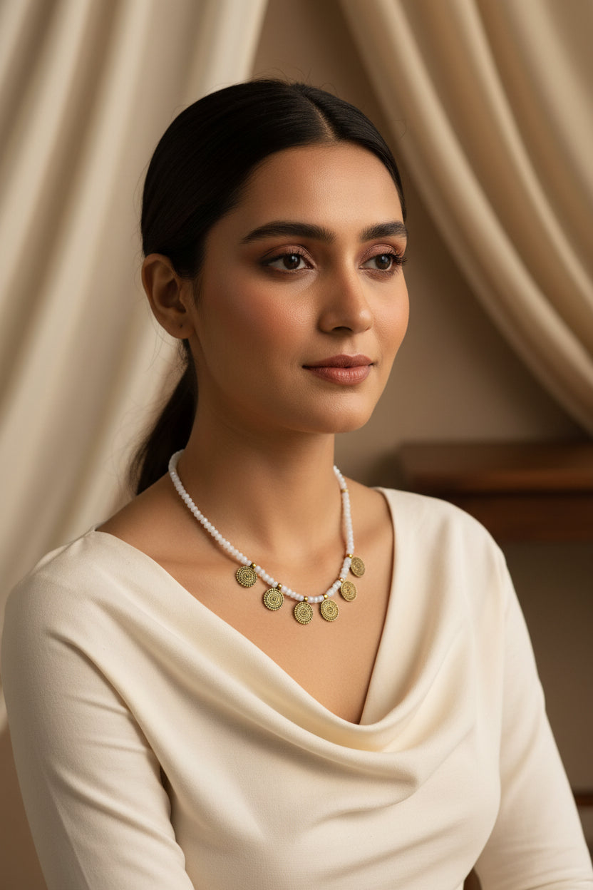 White-Crystal-Bead-Chain