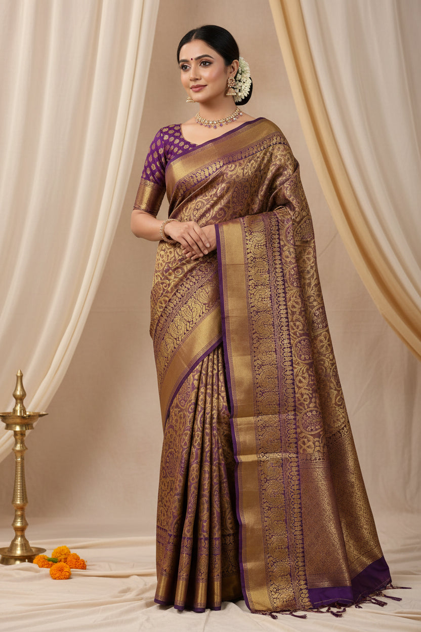 blue_glow_saree