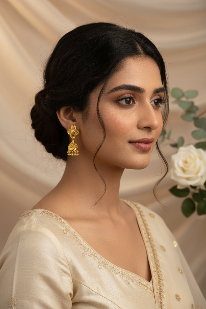 Gold Replica Premium Jhumka