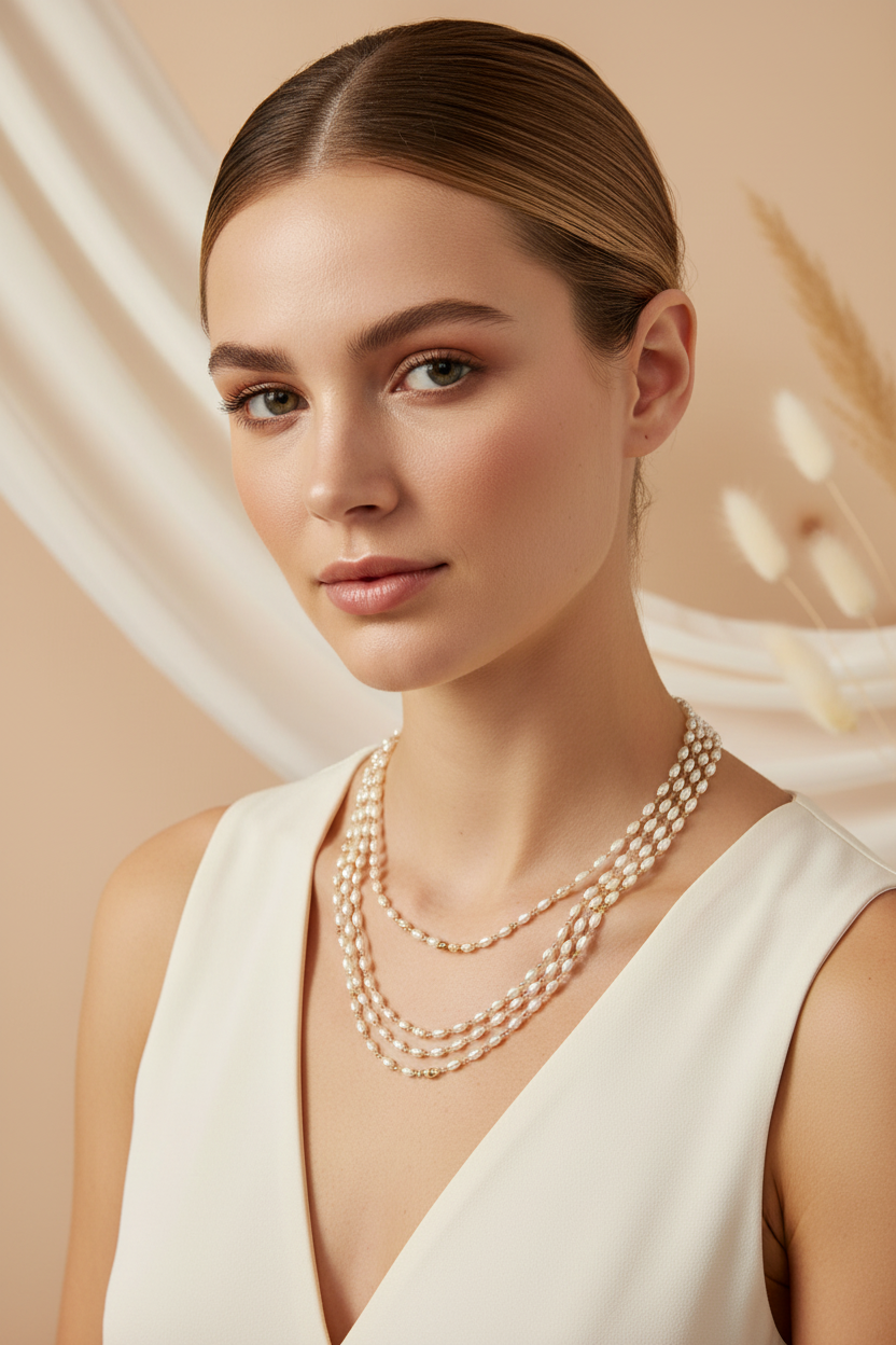 Rice Pearl Chain