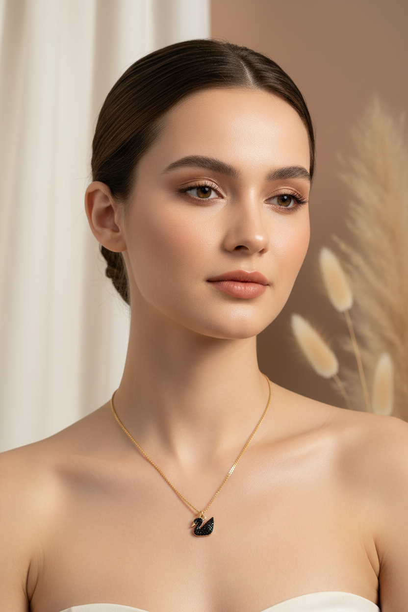 Swan Pendant Chain