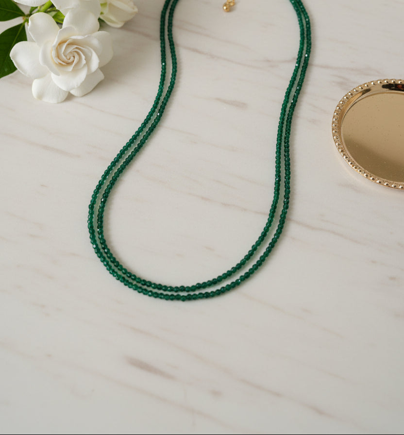 2-Layered-Green-Crystal-Chain