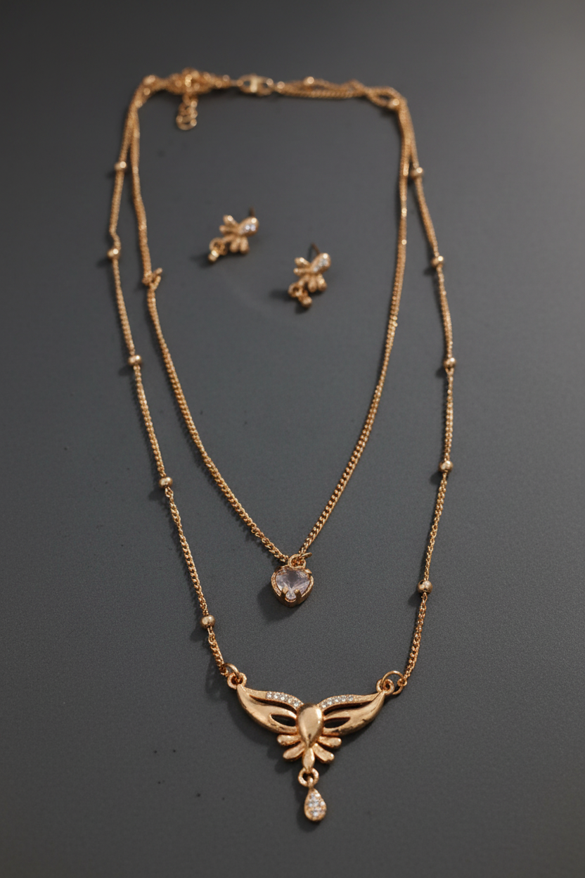Rose Gold AD Chain