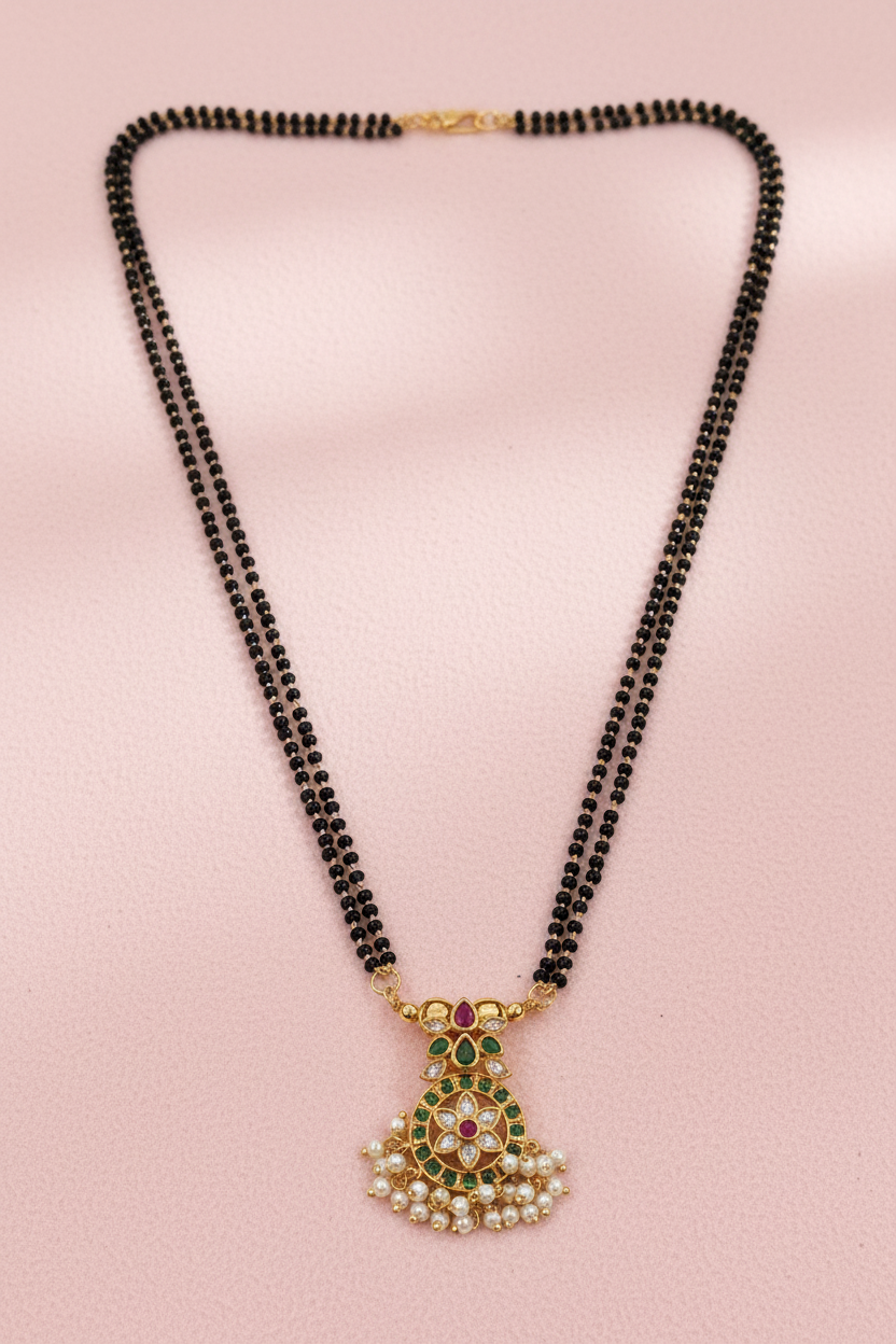 2 Lines Premium AD Mangalsutra 