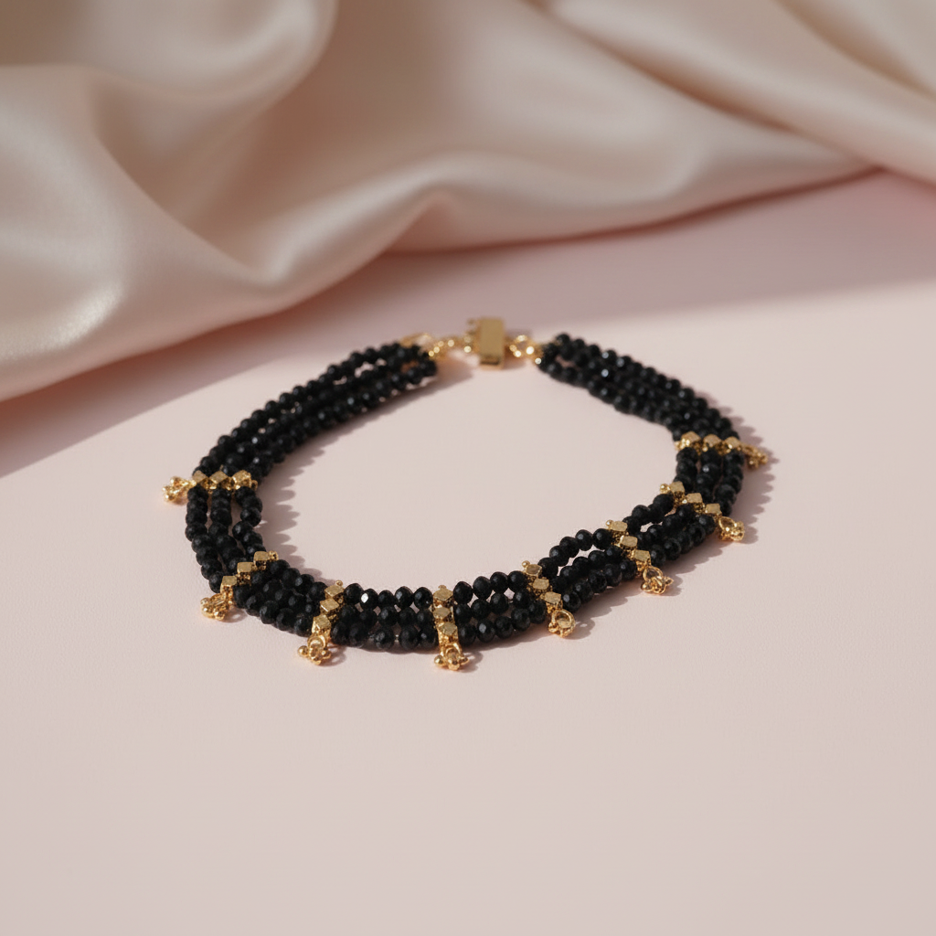Black-Bead-Choker