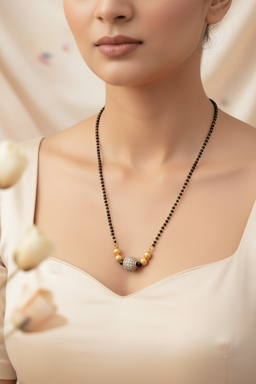 Premium AD Ball Mangalsutra
