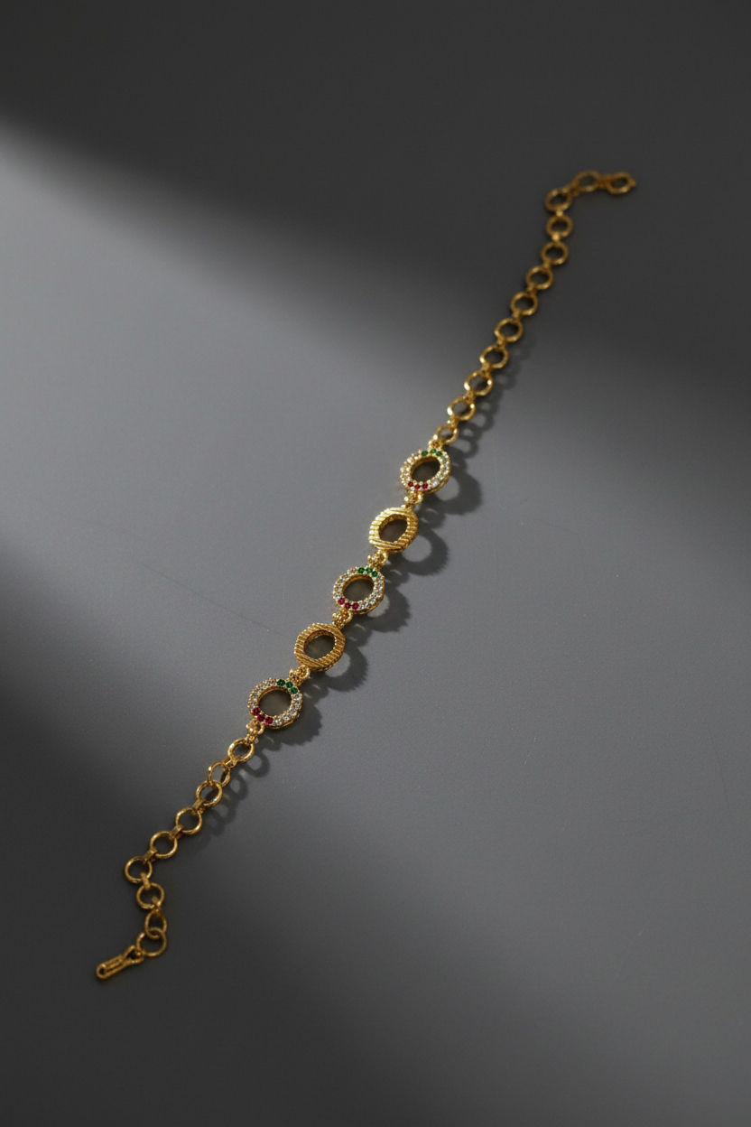 Gold Replica AD Bracelet