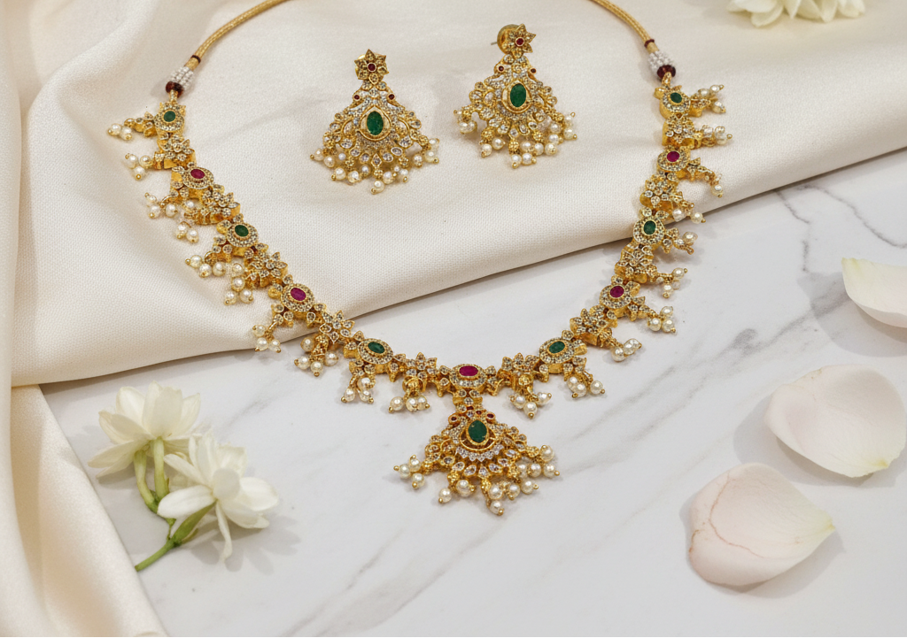 Premium AD Matte Necklace