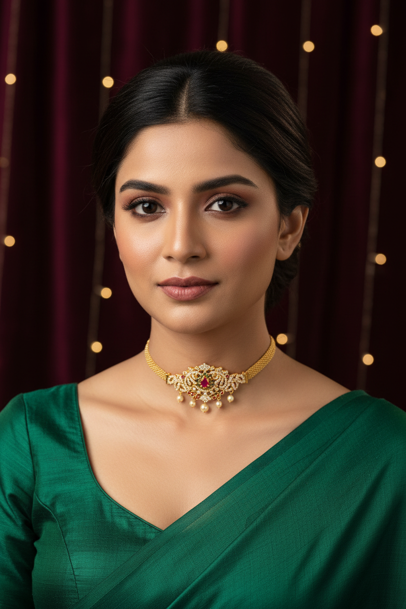 AD Gold Polish Choker