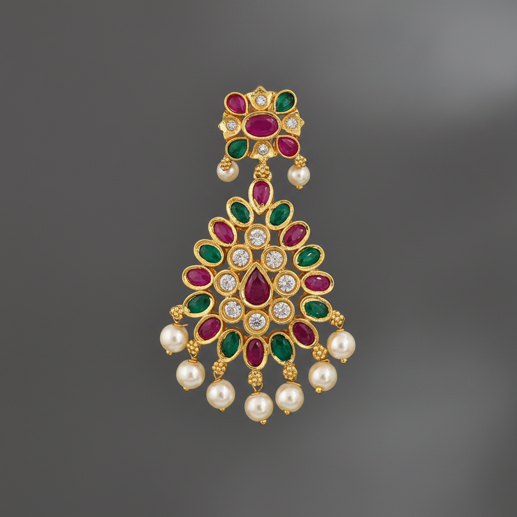 Floral AD Premium Pendant