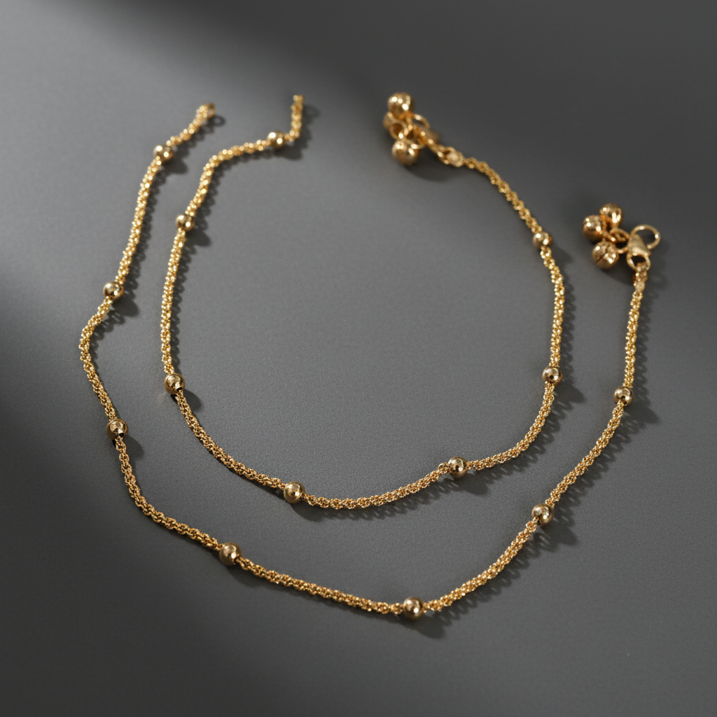 Gold-Replica-Anklet