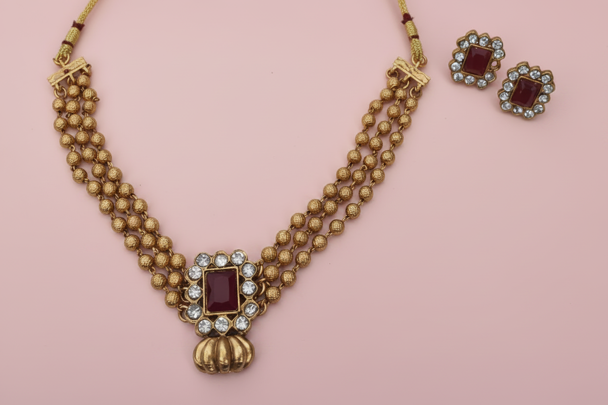 Antique Gold Choker
