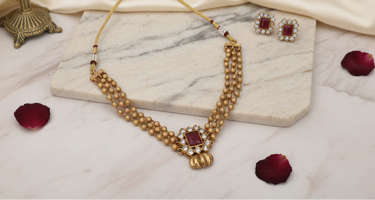Antique Gold Choker