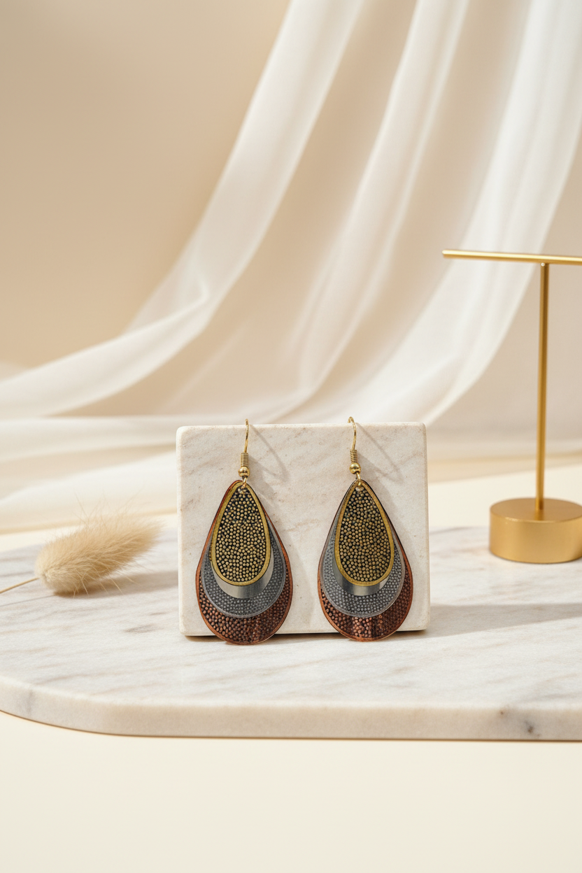 Antique gold Earrings 