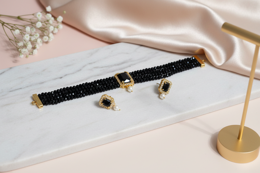 Black-Bead-Choker