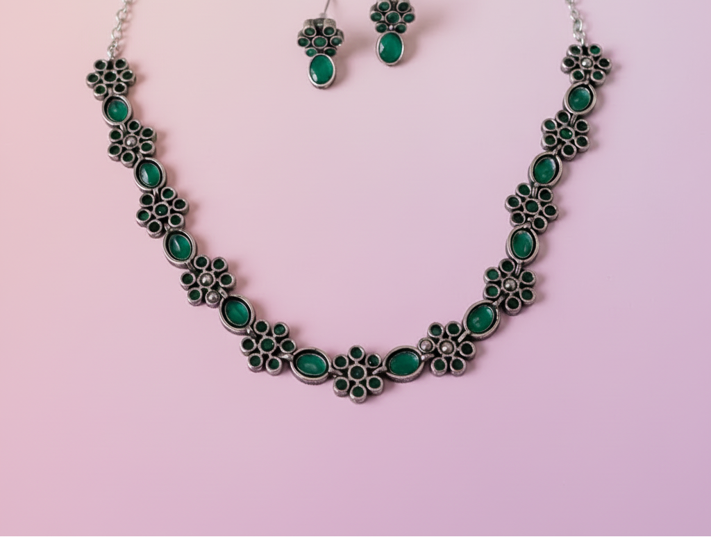 Oxidised-Black-Necklace