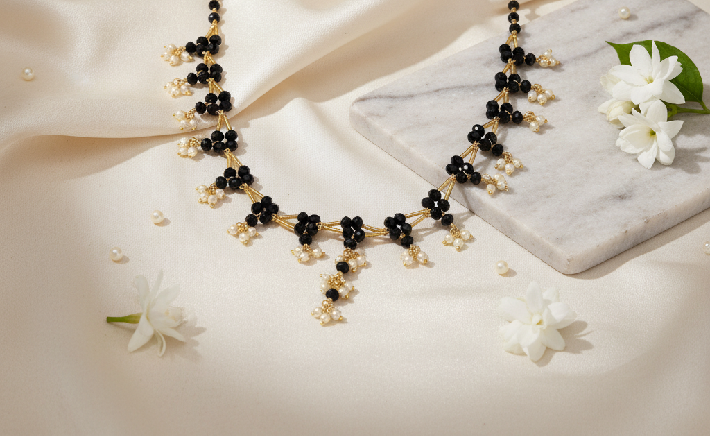 Black Crystal Chain