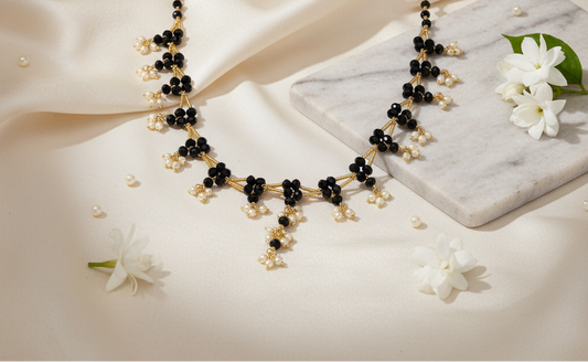 Black Crystal Chain