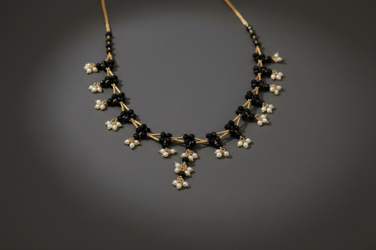 Black Crystal Chain