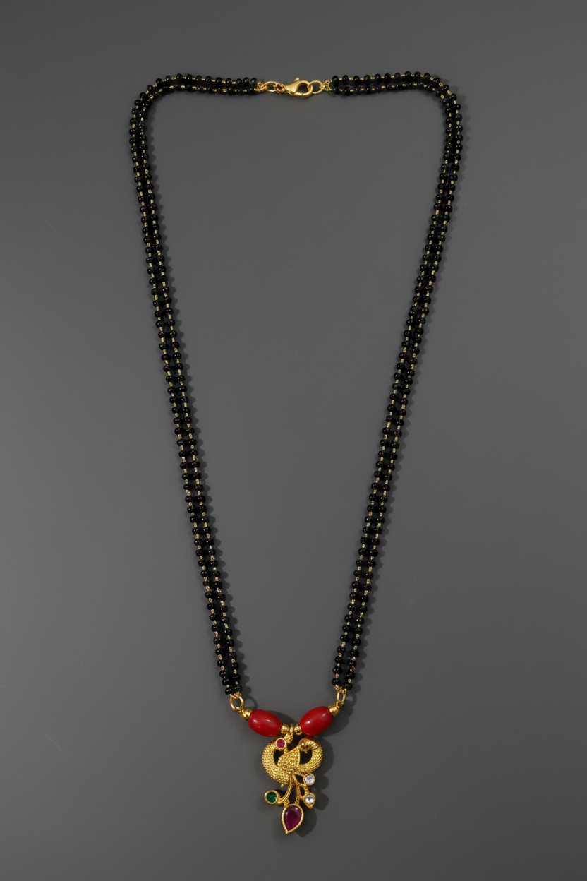 Black Premium Matte Mangalsutra