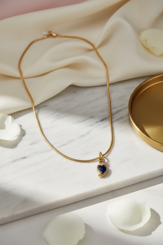 Blue Mango Pendant Chain