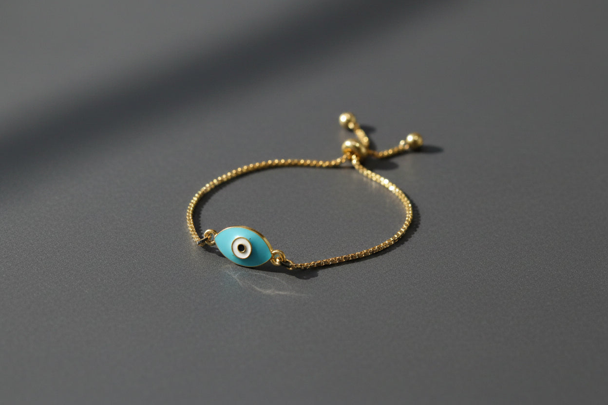 Blue evil Eye Bracelet 