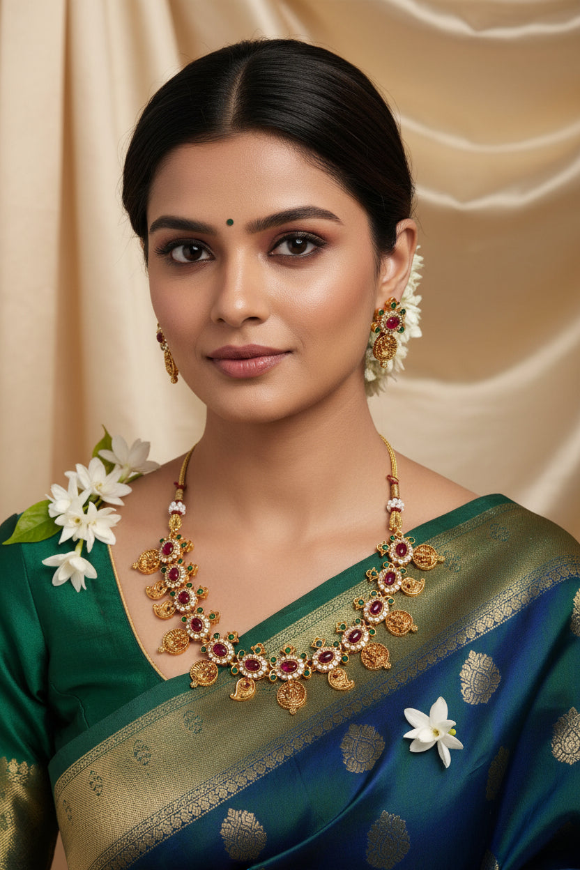 Lakshmi Coin Necklace