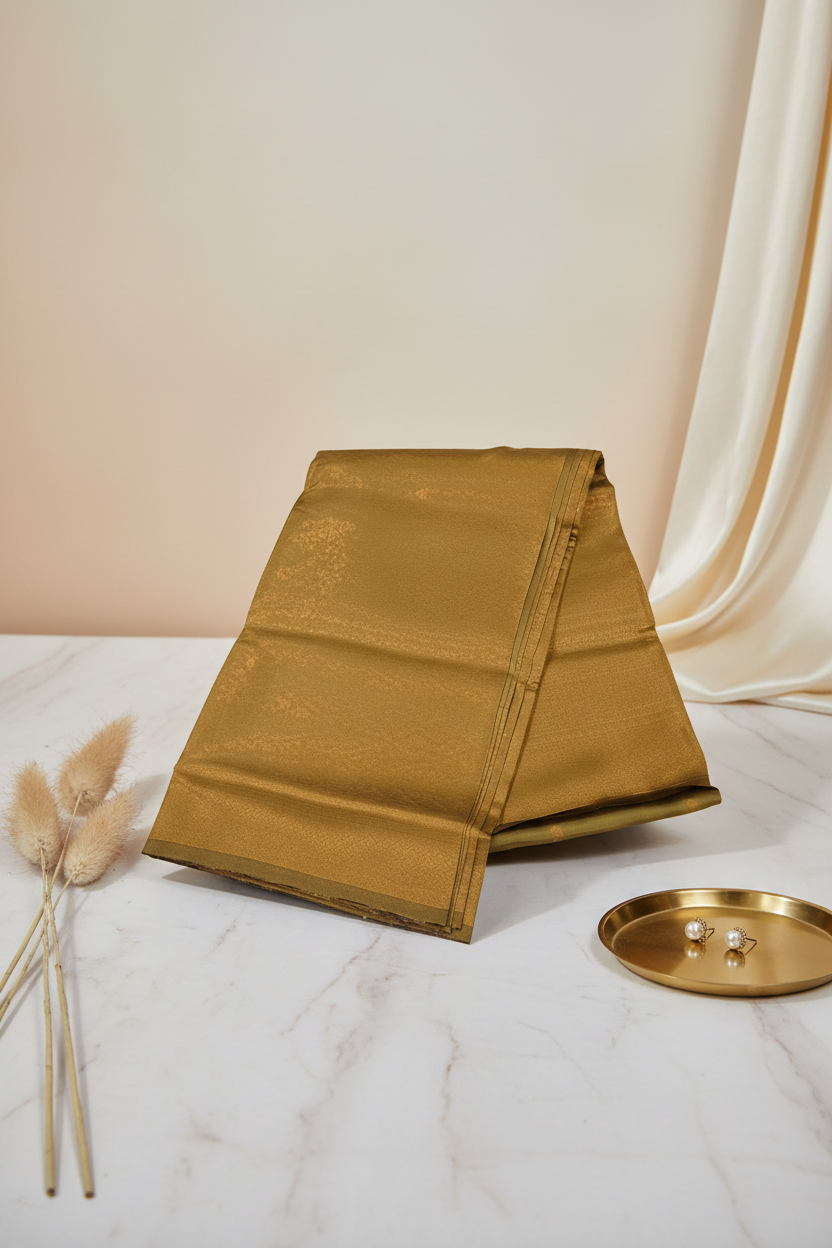 Copper KK Drapes Saree 
