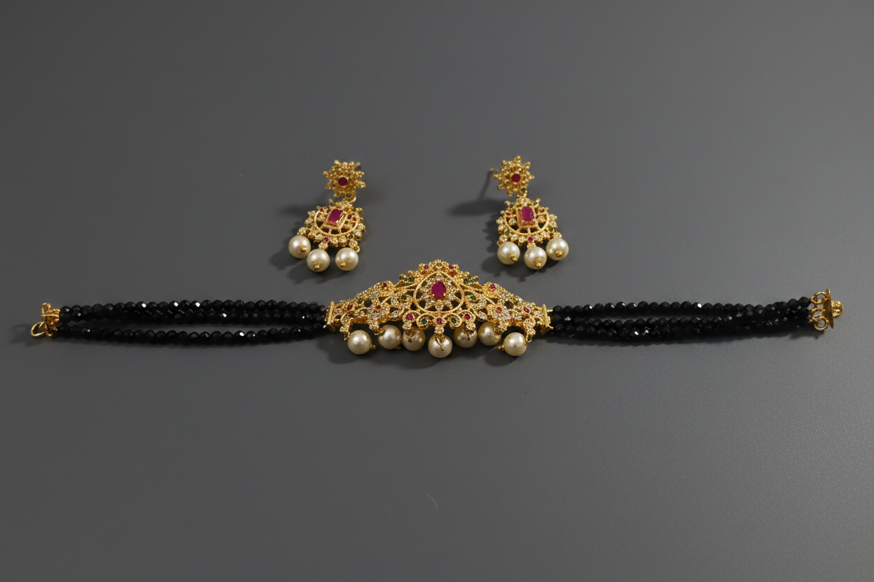 Black Crystal AD Choker