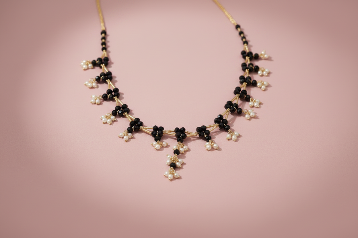 Black Crystal Chain