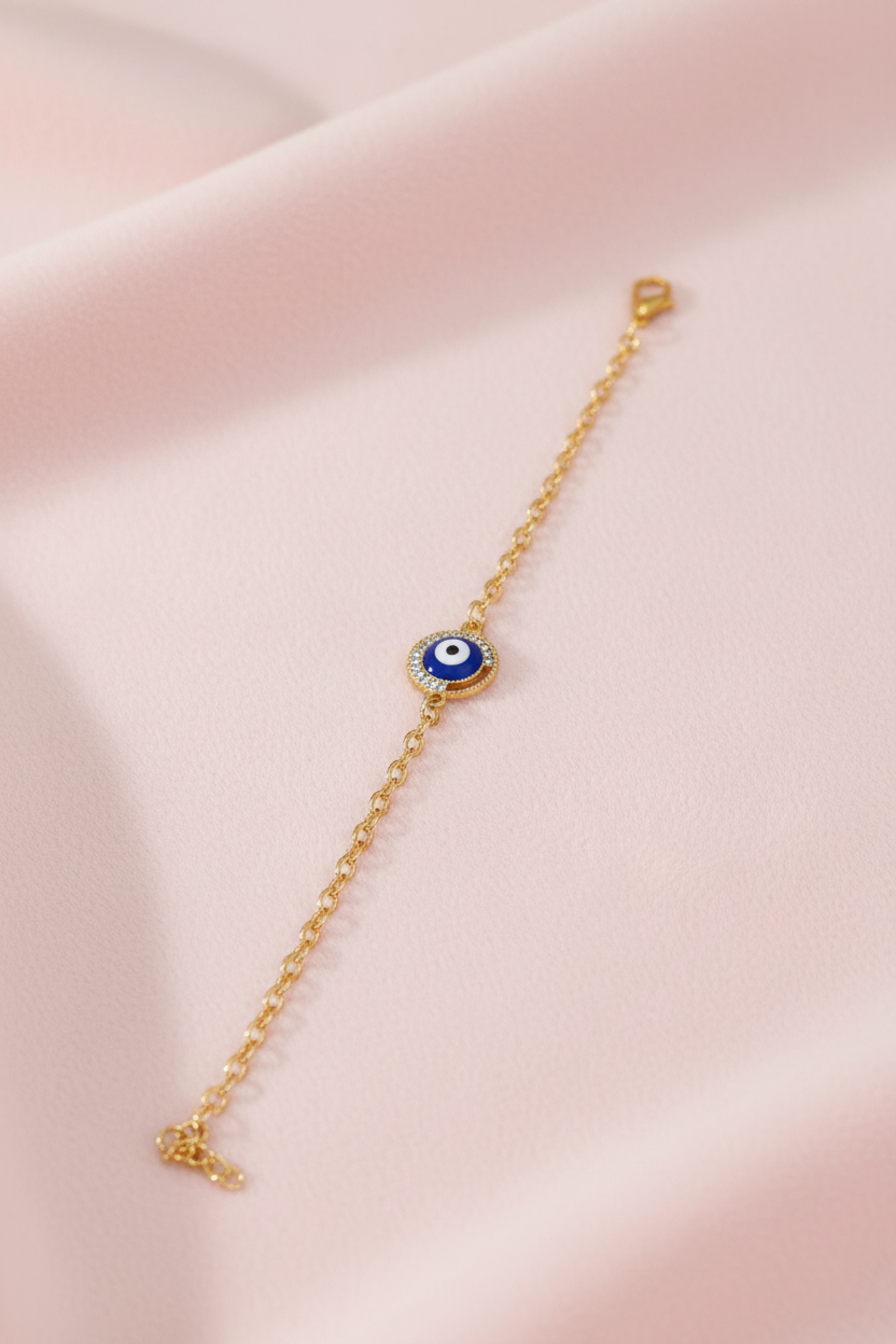 Evil Eye Golden Bracelet