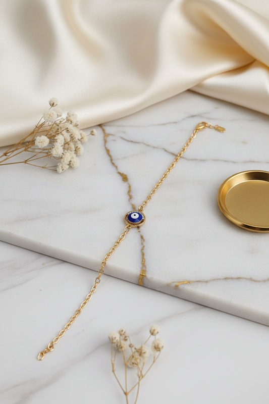 Evil Eye Golden Bracelet