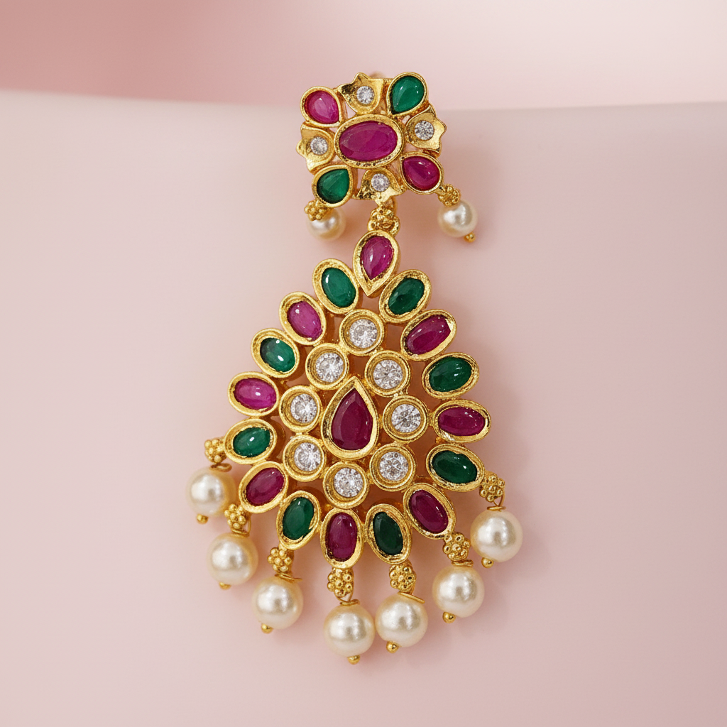 Floral AD Premium Pendant