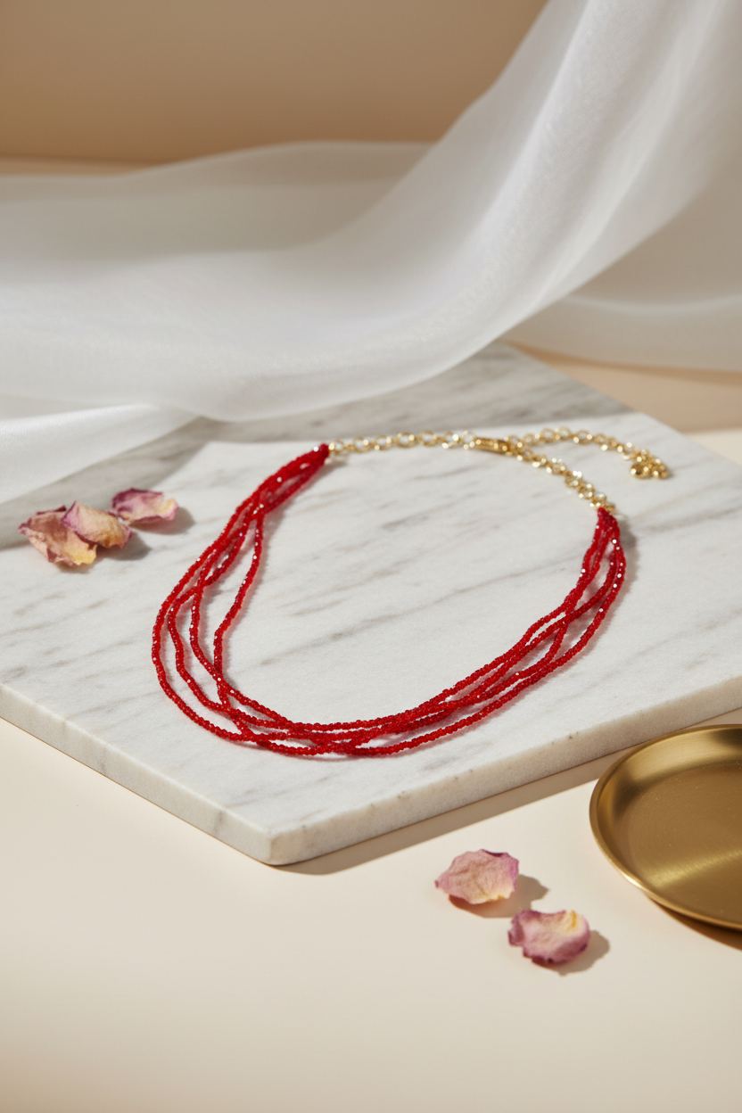 Four Layer Red Crystal