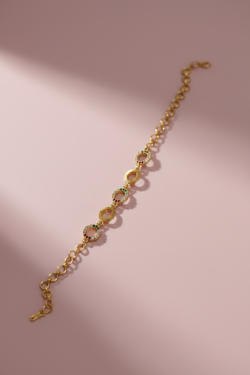 Gold Replica AD Bracelet