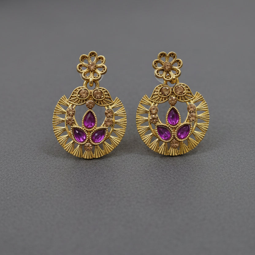 Gold Antique Earrings