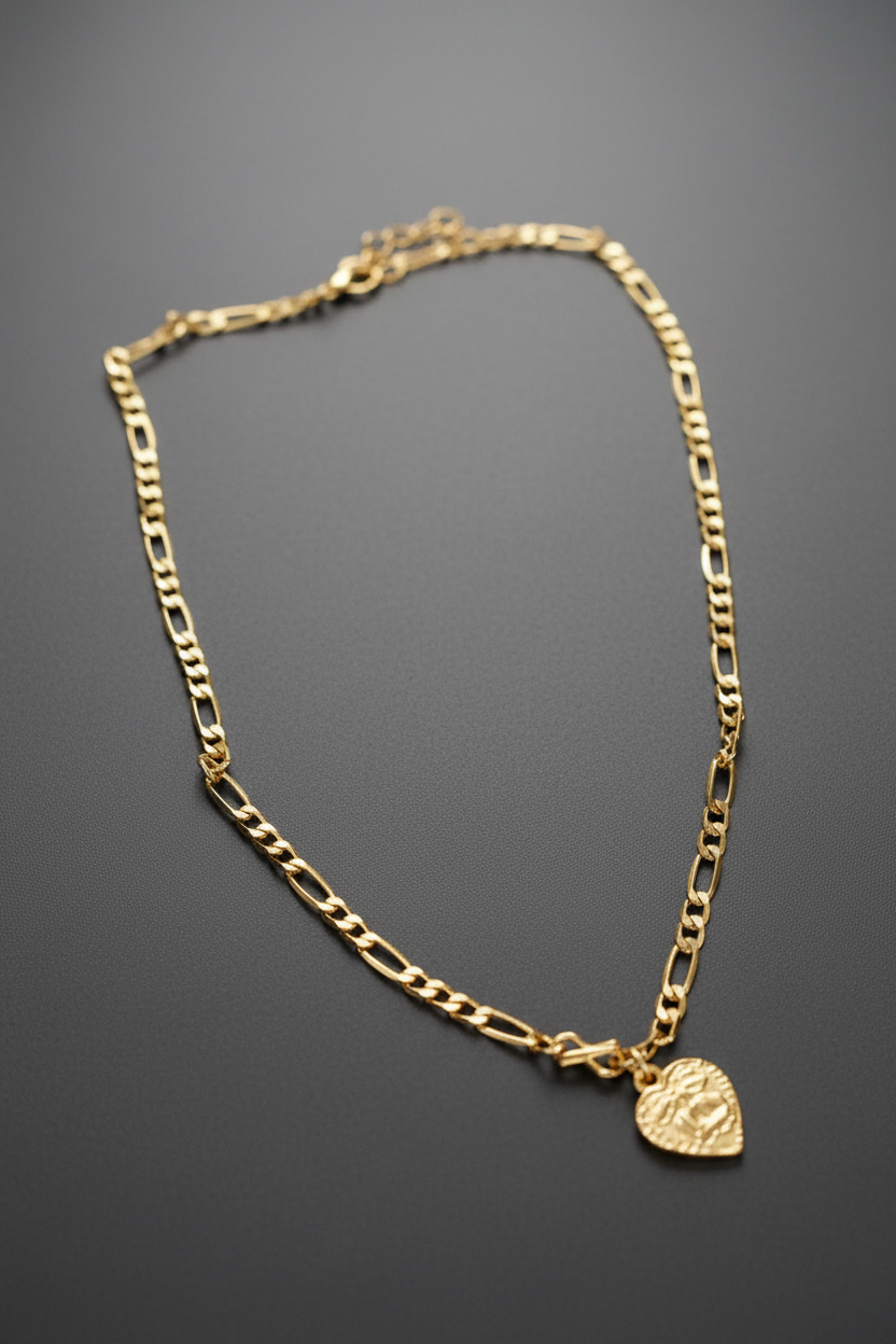 Gold Heart Chain