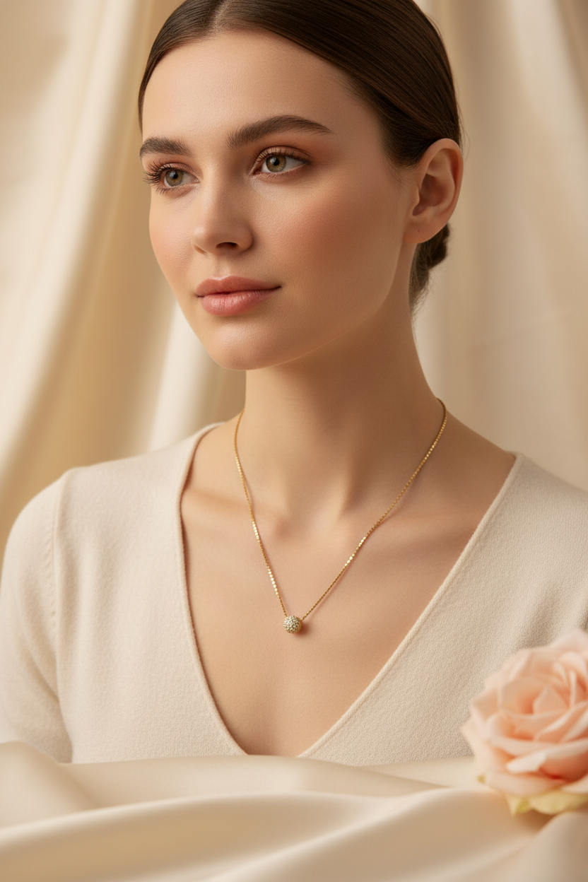 Gold Replica Ball Chain