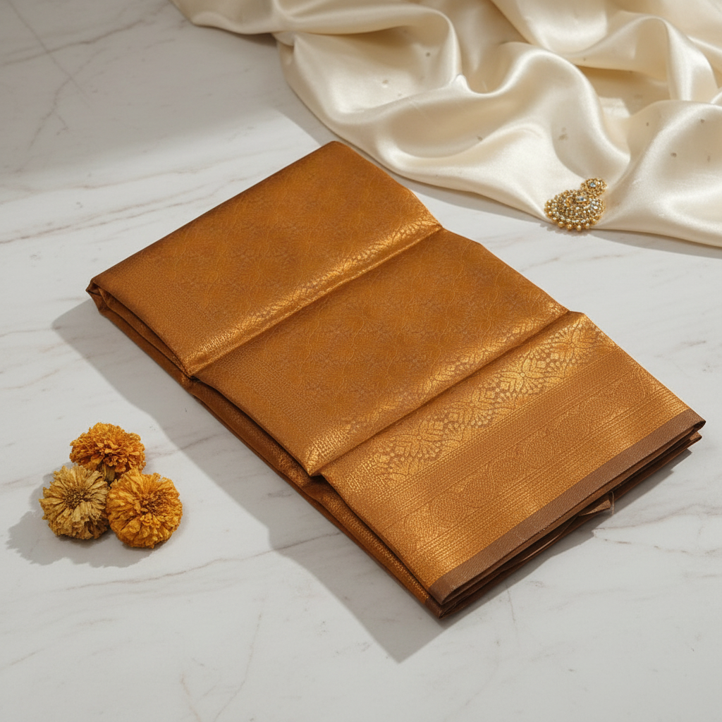 Gold Drape Magic Saree