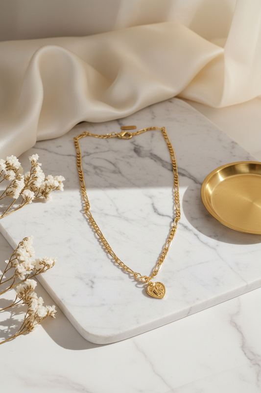 Gold Heart Chain