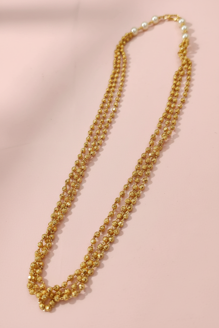 Gold Replica Layered Chain
