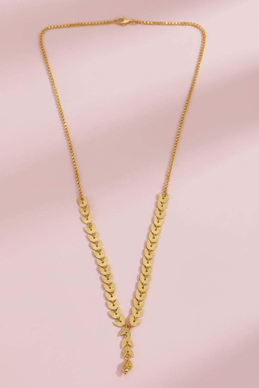 Gold Replica Leaf Chain