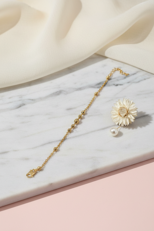 Gold Replica Ball Bracelet
