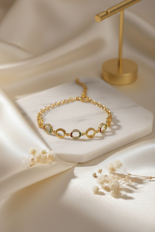 Gold Replica AD Bracelet