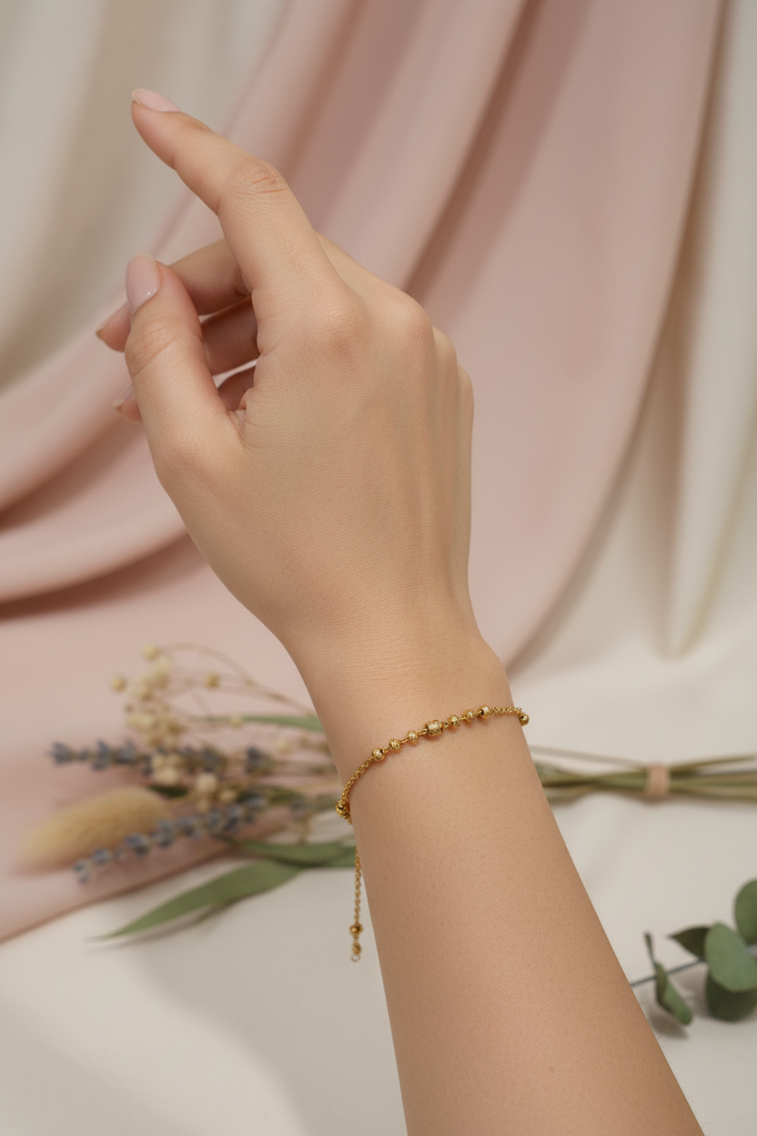 Gold Replica AD Bracelet