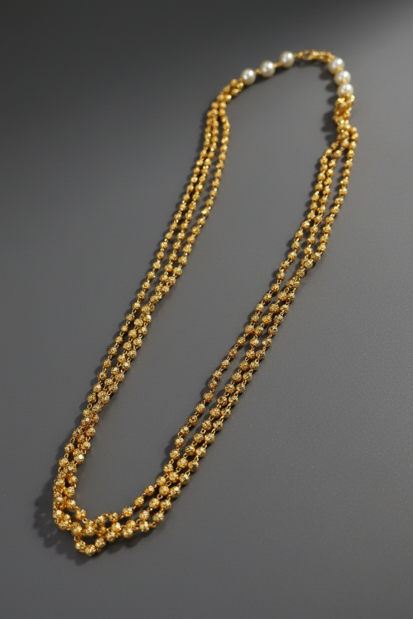 Gold Replica Layered Chain