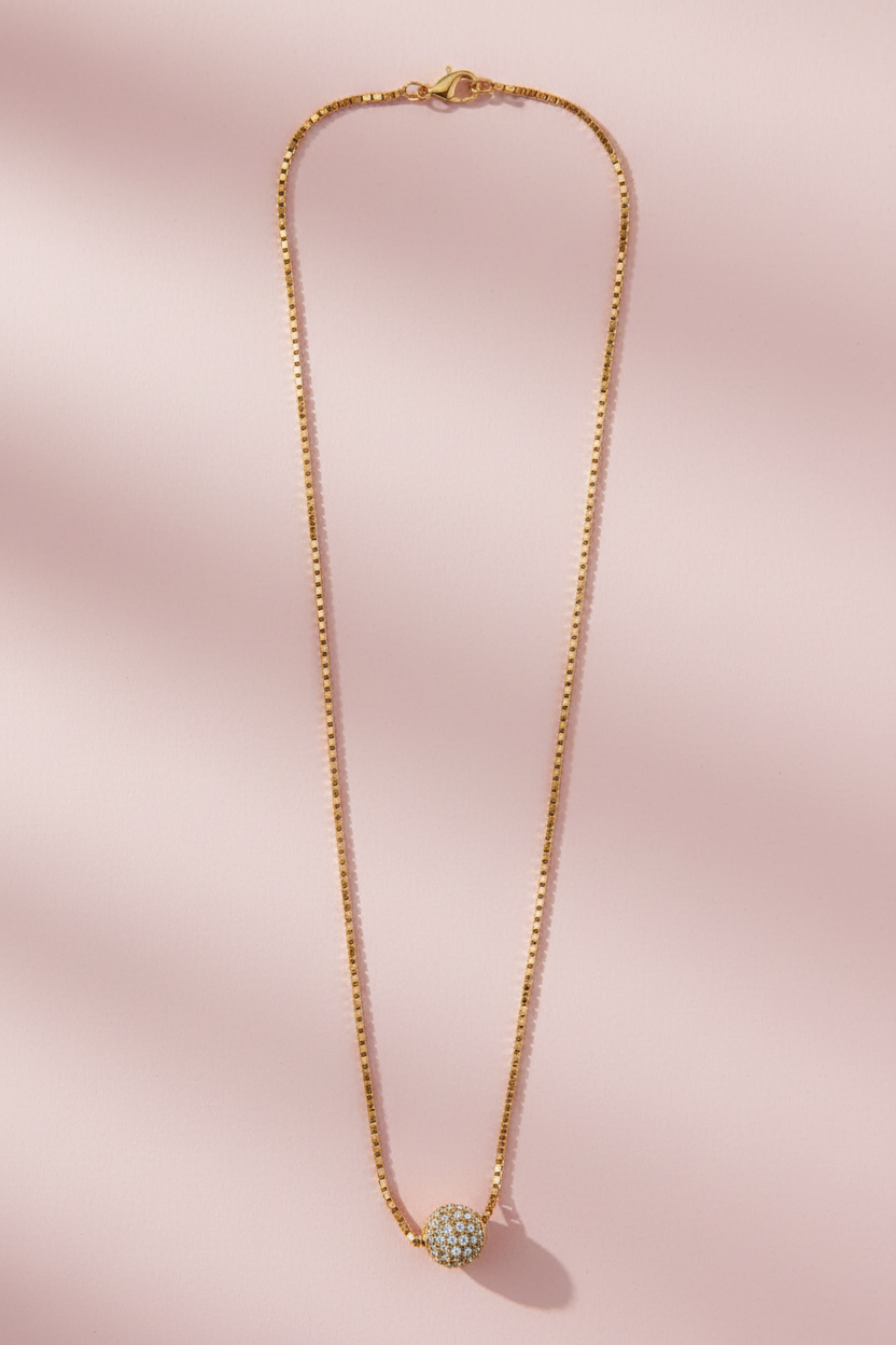 Gold Replica Ball Chain